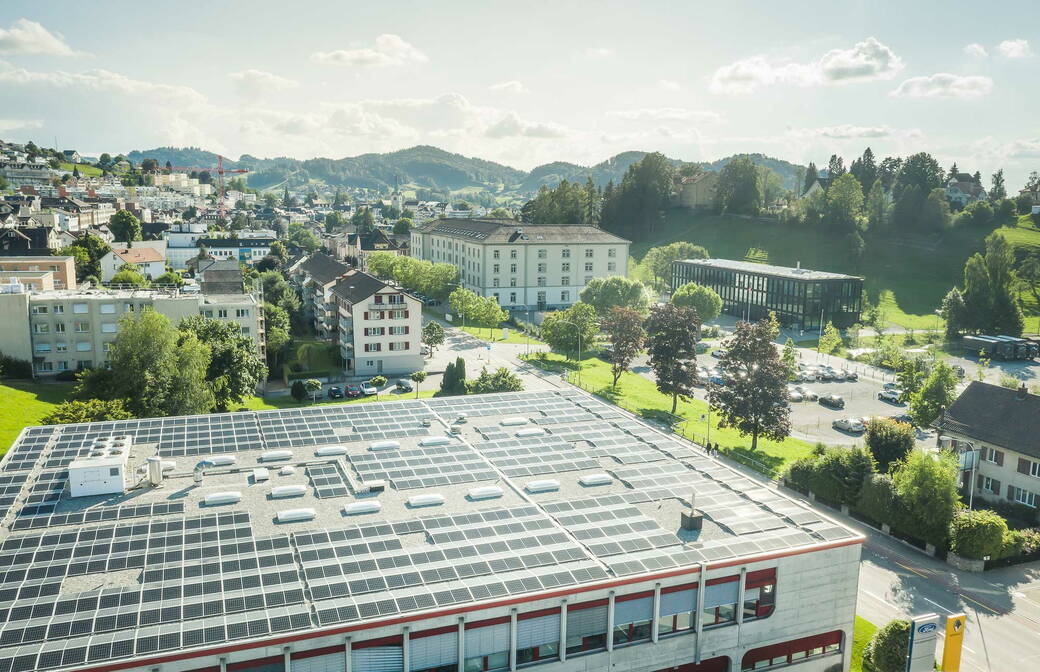 Photovoltaikanlage: Appenzeller Druckerei AG